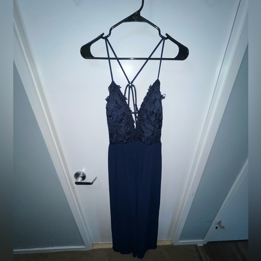 Blue Prom Dress, New With Tags, Size L